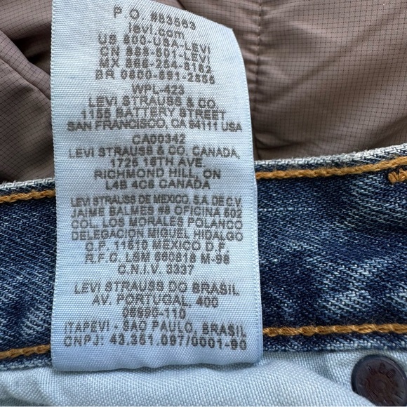 Levi’s jeans 501 Men’s 32x30 • Medium Wash • straight Fit -Made in Mexico - Picture 6 of 6